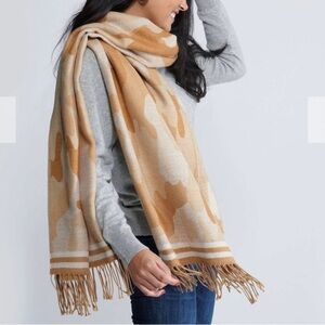 Mark & Graham Camo Patterned Blanket Scarf - NWT
